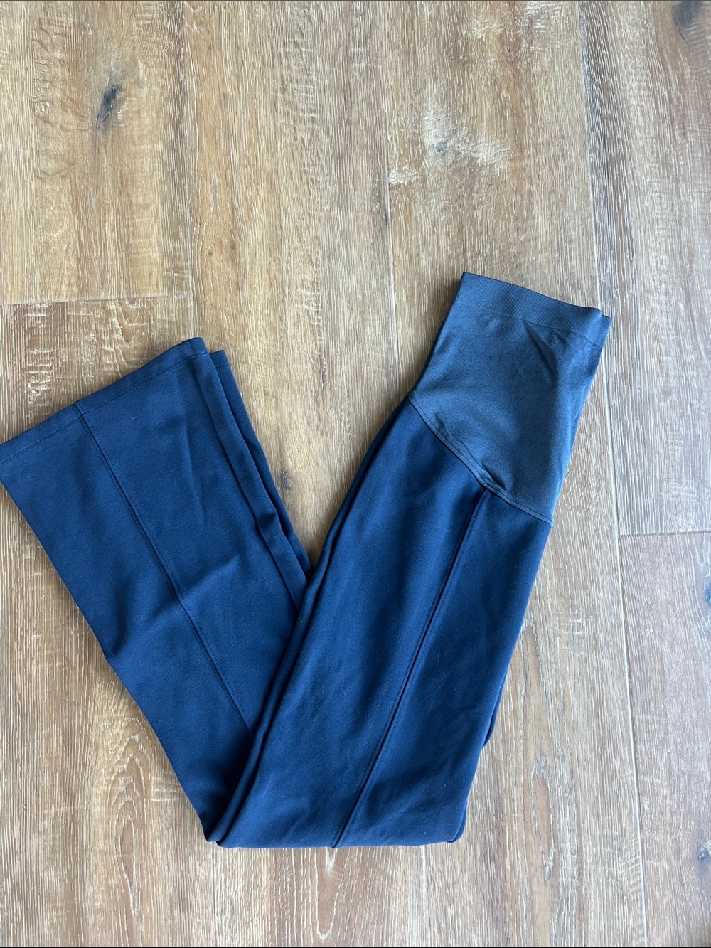 Maternity Cropped Flare Pants